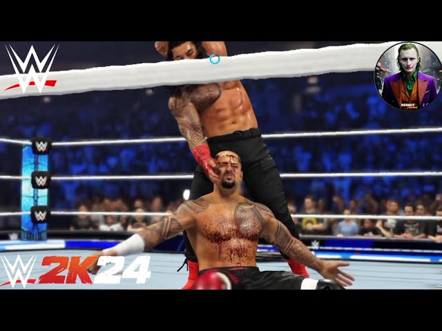 WWE FULL MATCH Roman Reigns vs Solo Sikoa WWE2K24