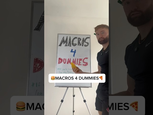 Macros for Dummies: Easy Macro Calculation!