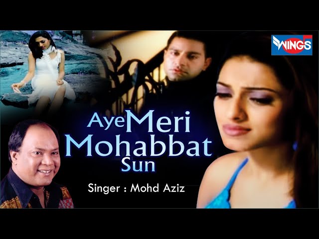 Aye Meri Mohabbat Sun Main Ye Mashwara Doonga - Mohd Aziz Song | @WingsMusic