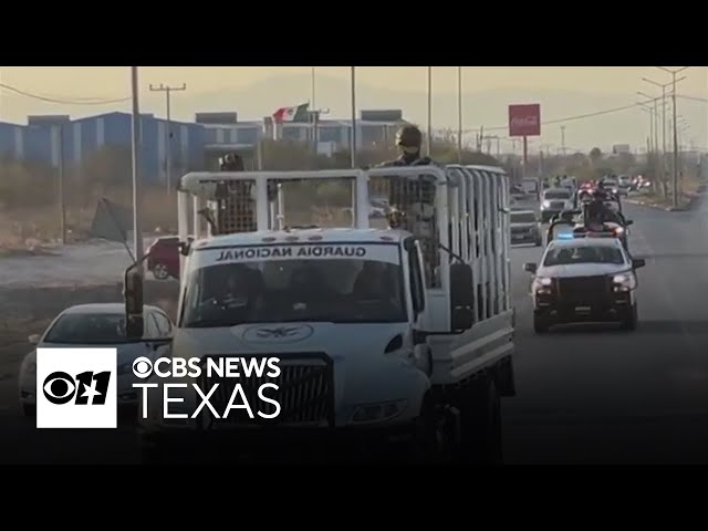 1,000 Mexican soldiers arrive at the Texas-Mexico border