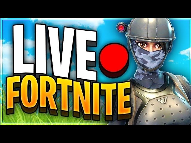 Fortnite live stream playing with subs