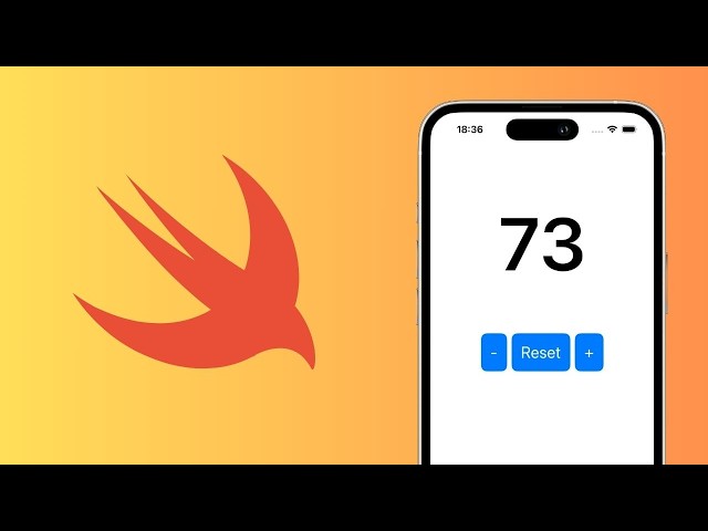 SwiftUI Counter App in 5 Minutes!! - Tutorial For Beginners