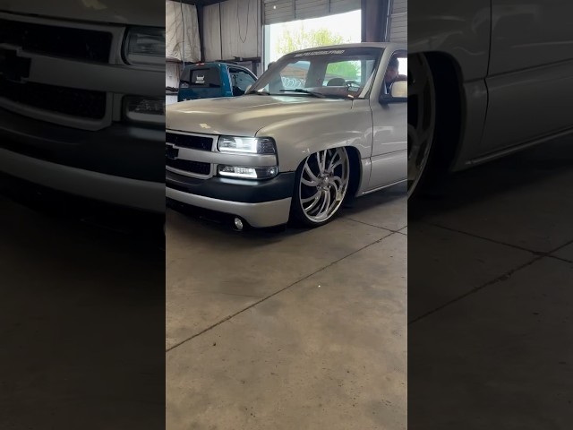 NBS Chevy Silverado Dropped On 26s