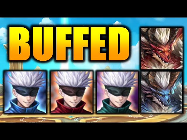 Are Buffed Gojo & Drakan Warriors LEGIT Now In Summoners War?