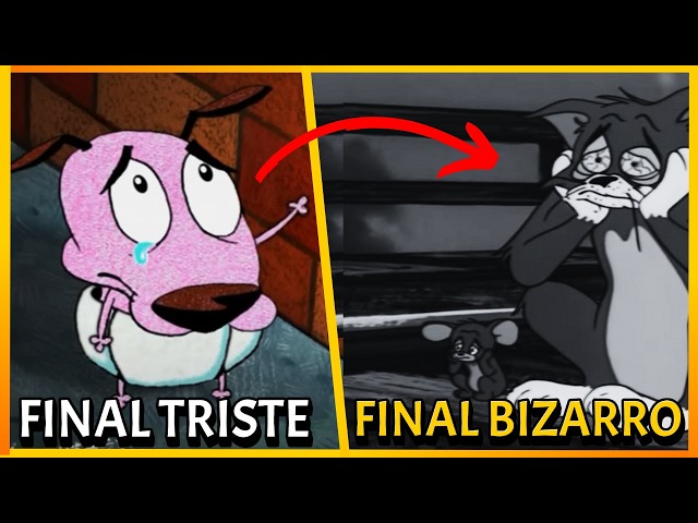 SHOCKING CARTOON ENDINGS YOU DIDN'T SEE...