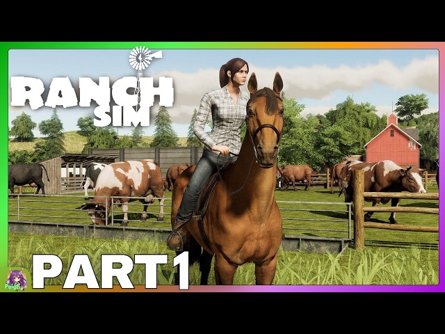 Ranch Simulator | 1 | Building the Ultimate Ranch! Surviving & Farming!