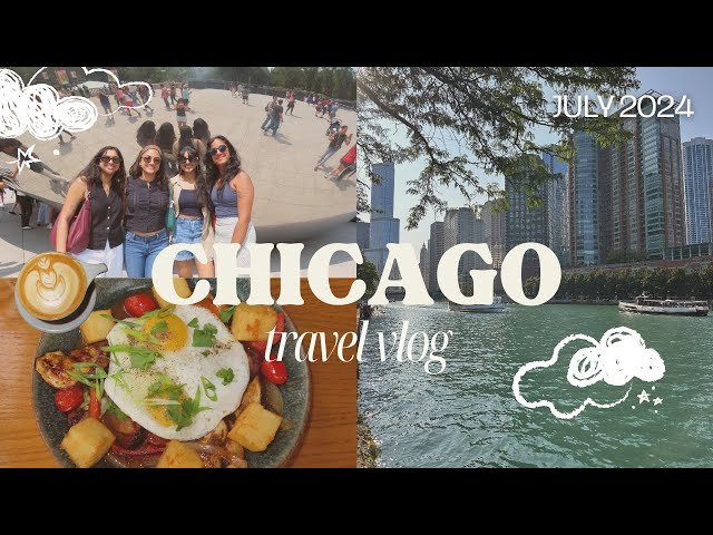 Chicago Travel Vlog | summer views and good food