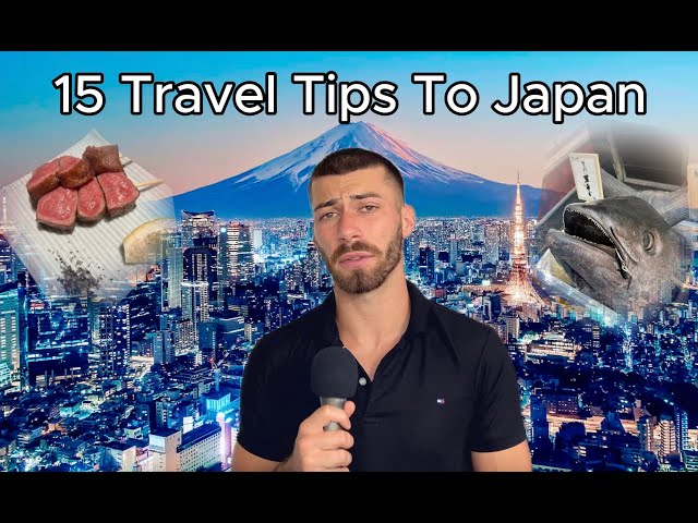 15 Must Know JAPAN Travel Tips for First time Travelers 🎌