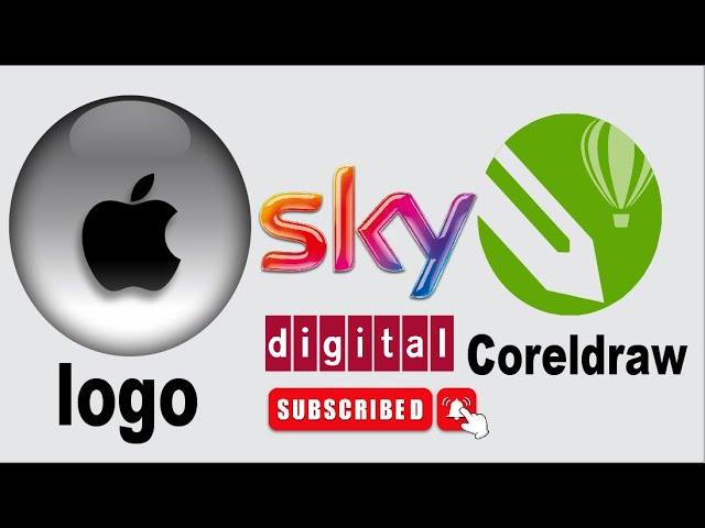 Coreldraw Tutorial: How to make a 3d logo design in coreldraw in just 3 min by skyDigitalflex 99