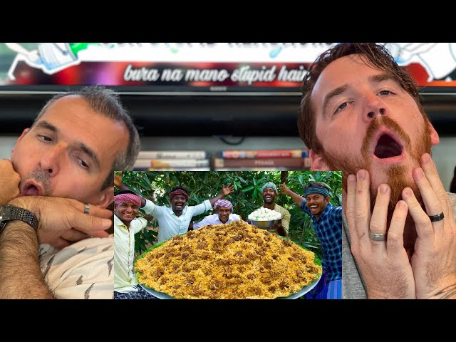 MUTTON BIRYANI | Layered Mutton Biryani Recipe | Village Cooking Channel REACTION!!