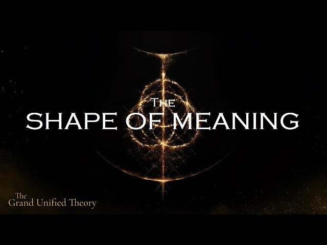 The Grand Unified Theory of Elden Ring: Sacred Geometry