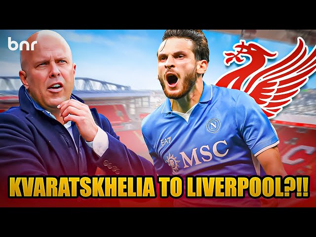 LIVERPOOL SWOOP FOR KVARATSKHELIA?!!! | WHO LEAVES?! #LFC