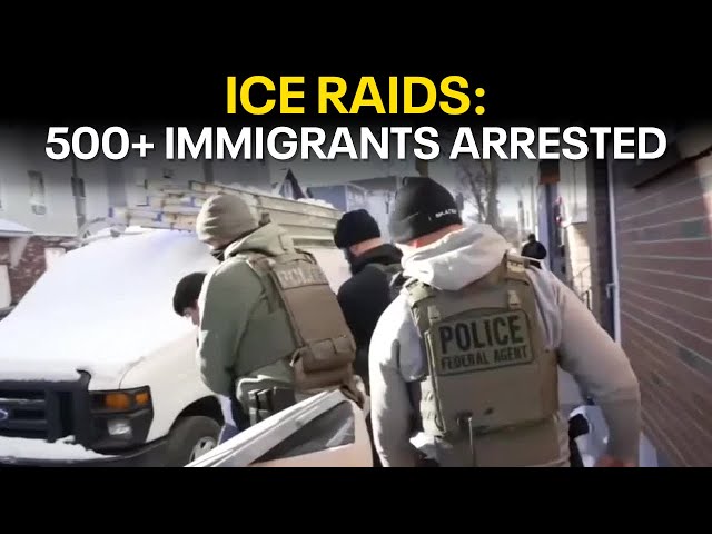 Mass deportations underway? 538 illegal immigrants arrested today in ICE raids