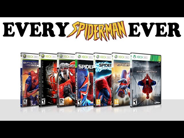 Unboxing Spider Man + Gameplay | 2007-2014 Evolution | Spider Man Games for Xbox 360