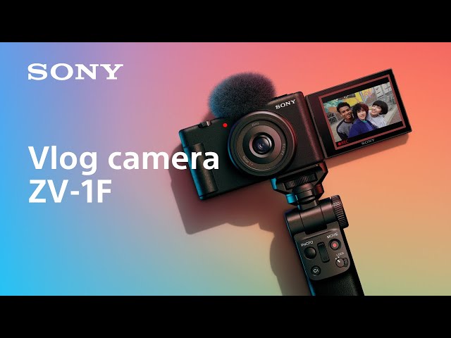 Introducing vlog camera ZV-1F | Sony