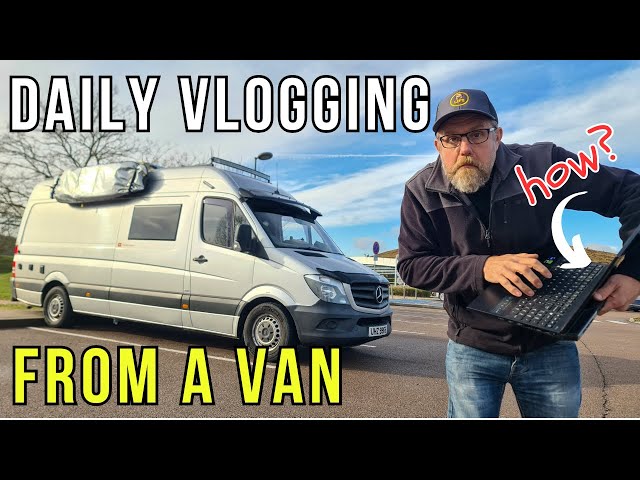 daily Vlog #14: behind the scenes. editing & uploading van daily vlogs