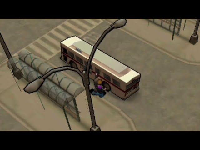 What Happens when Alonzo punches bus many times after Passing Random character mission?