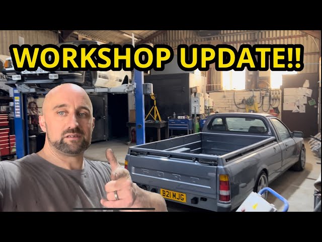 Workshop update! ford Heaven, MK1 escort x3, Cosworth P100, Escort RS1600i, escort RS2000