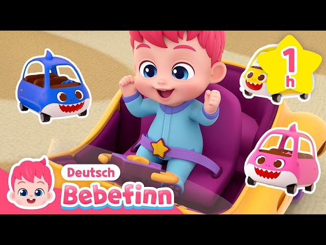 Brumm Brumm Baby Auto! 🚘 | 1 Stunde Mix | Bebefinn Deutsch - Kinderlieder