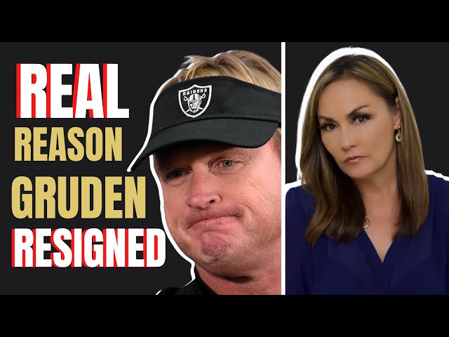 The REAL Reason Jon #Gruden Resigned