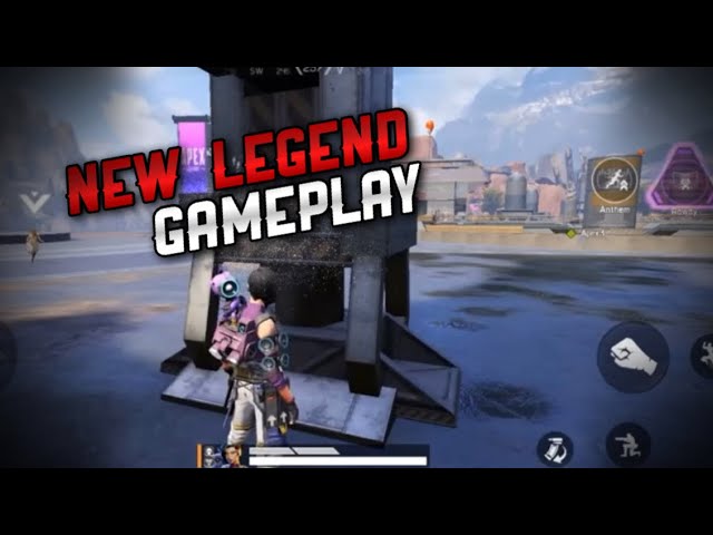 NEW LEGEND RHAPSODY GAMEPLAY!!!🔥 Apex legends mobile!!!!!