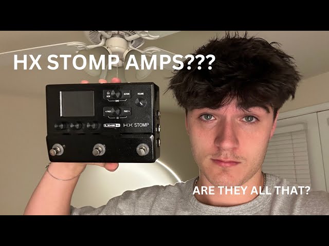 HX STOMP AMPS?? | GEAR REVIEW | PURSUIT OF TONE