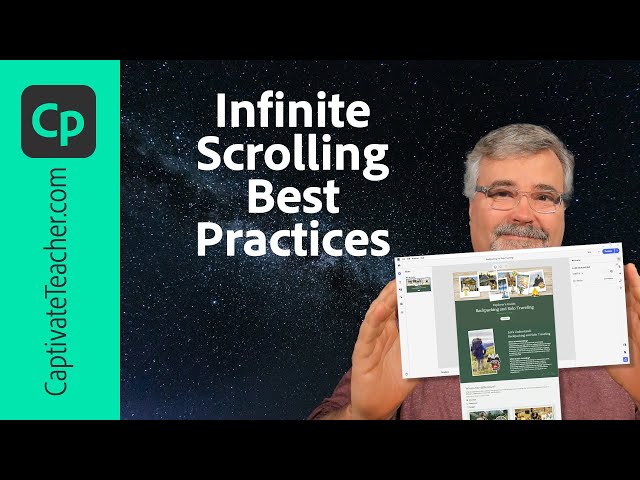 All-New Adobe Captivate - Infinite Scrolling Project Best Practices