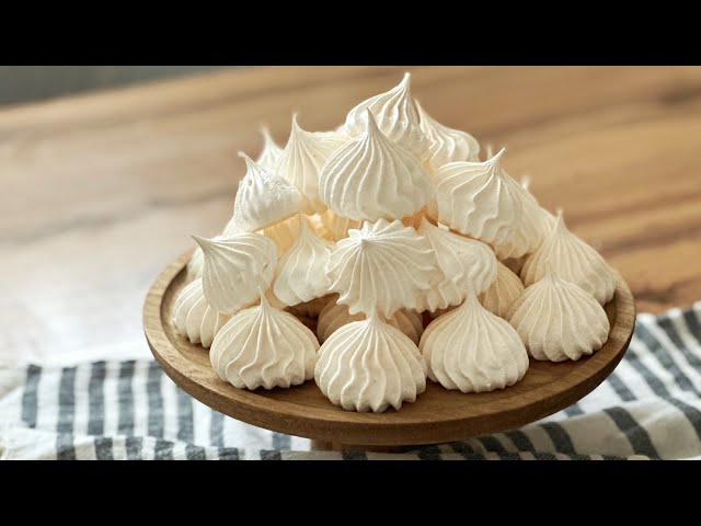 3 Ingredients for Perfect Meringue: Light & Crispy Dessert.