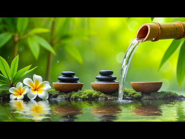 Beautiful Piano Relaxation 🌿 Spa & Sleep Music With Water Sounds ~ Meditation & Calming Tunes