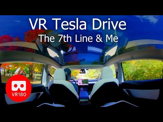 The 7th Line and Me | VR Tesla Drive Through My Past on Mono’s Autumn Roads 🍂