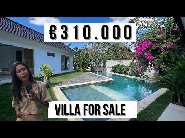 BALI VILLA TOUR 💎 Hear the ocean waves from your living room [316k USD]