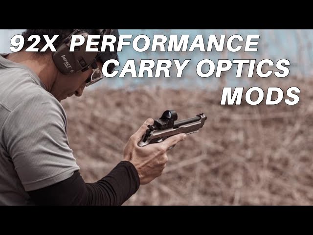 Beretta 92x Performance Carry Optics Setup