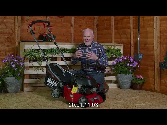 Webb Dynamic 42cm Petrol Lawnmower   Product Features   B&M Stores 📺📺#tellyads #2025