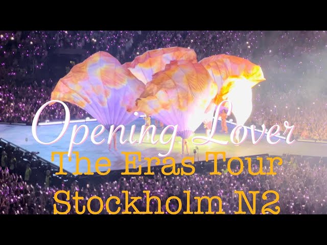 Taylor Swift - The Eras Tour Opening Stockholm  4K