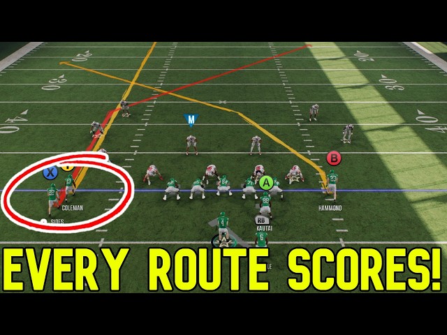 This is the GLITCHIEST OFFENSE in College Football 25! THE DEFENSE DOESN'T COVER ANYTHING! Tips