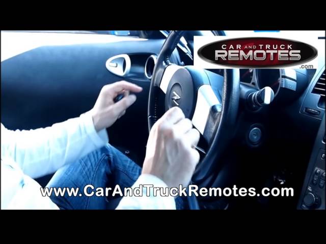 Nissan Versa Replacement Remote Programming 2008 2010