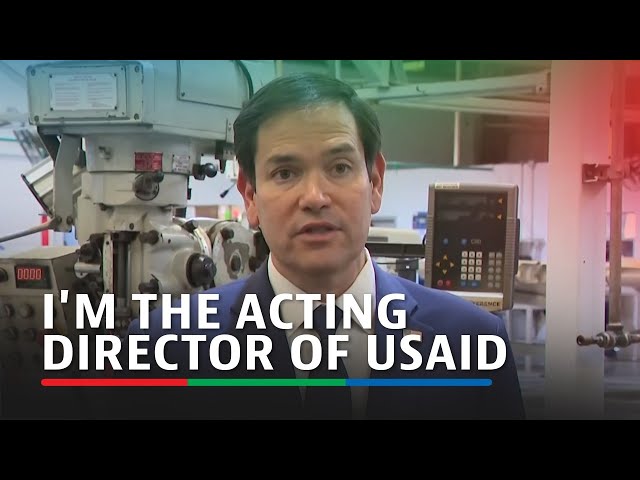 Marco Rubio says he's 'acting director' of USAID | ABS-CBN News