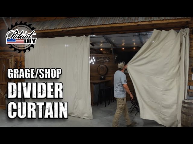 Easy Garage / Shop Divider Curtain / Dust Curtain