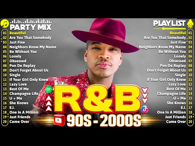 Old School R&B Mix 2024 🌈 BEST 90s & 2000s R&B Party Songs ☀️ Ne Yo, Usher, Chris Brown, Beyonce