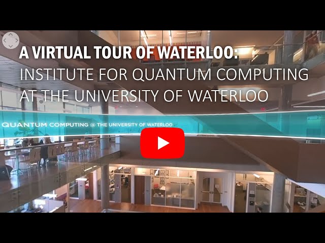 Institute for Quantum Computing 360 Degree Virtual Tour