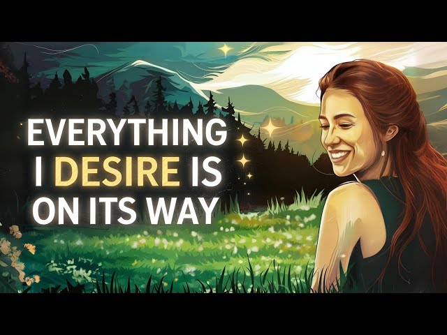 Everything I Desire Is Coming to Me | Powerful Positive Affirmations