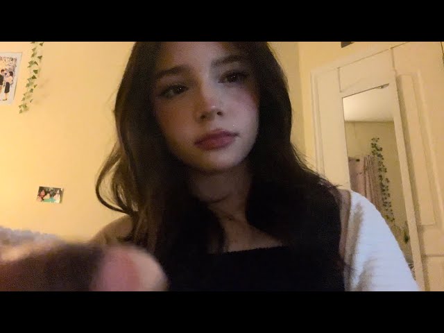 asmr doing your makeup (no talking)