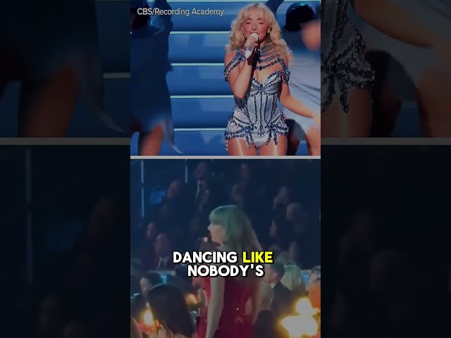 😱 Taylor Swift’s VIRAL Dance to Sabrina Carpenter at Grammys 2025! 💃🔥