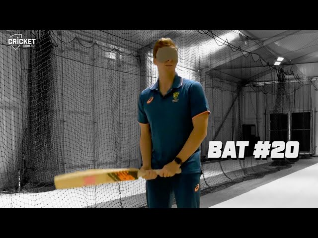 Can Steve Smith identify his bats blindfolded?