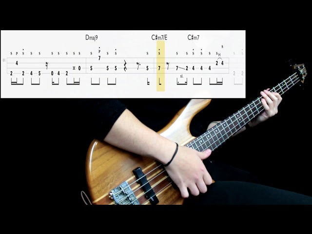 Patrice Rushen - Forget Me Nots (Bass Cover) (Play Along Tabs In Video)