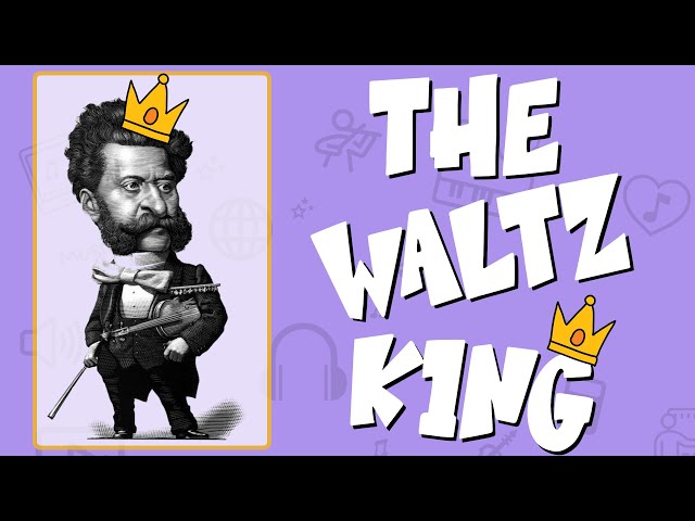 Elementary Music Lesson: Johann Strauss II [The Waltz King! 👑]