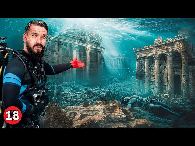 EXPLORING AN ANCIENT SUNKEN CITY! ATLANTIS??