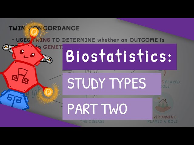 Biostatistics: Study Types Part Two