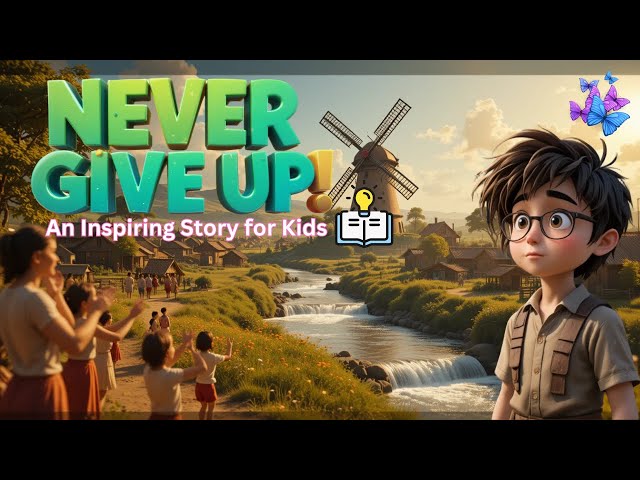 Never Give Up! | Motivational Story for Kids | Best Inspirational Story with Life Lesson