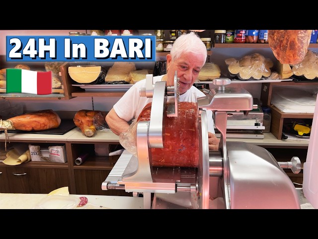 24H Of Italian Food In BARI - Ultimate Street Food Tour & Surprises 🇮🇹